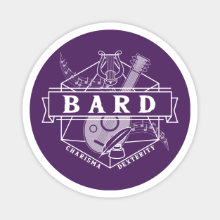 Bard (White) Magnet